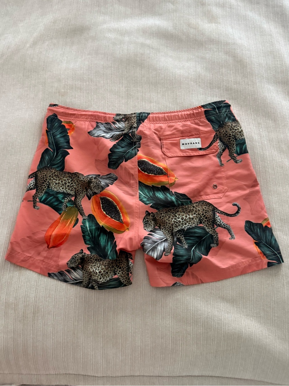 Fruta Bomba Men's Swim Trunks - Picture 5 of 7
